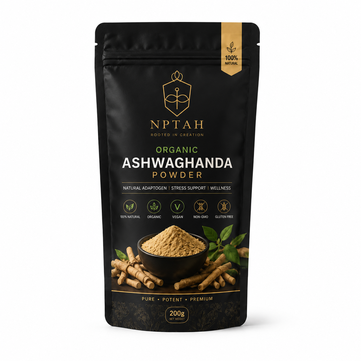 Pure Premium Ashwagandha Powder 100 gm