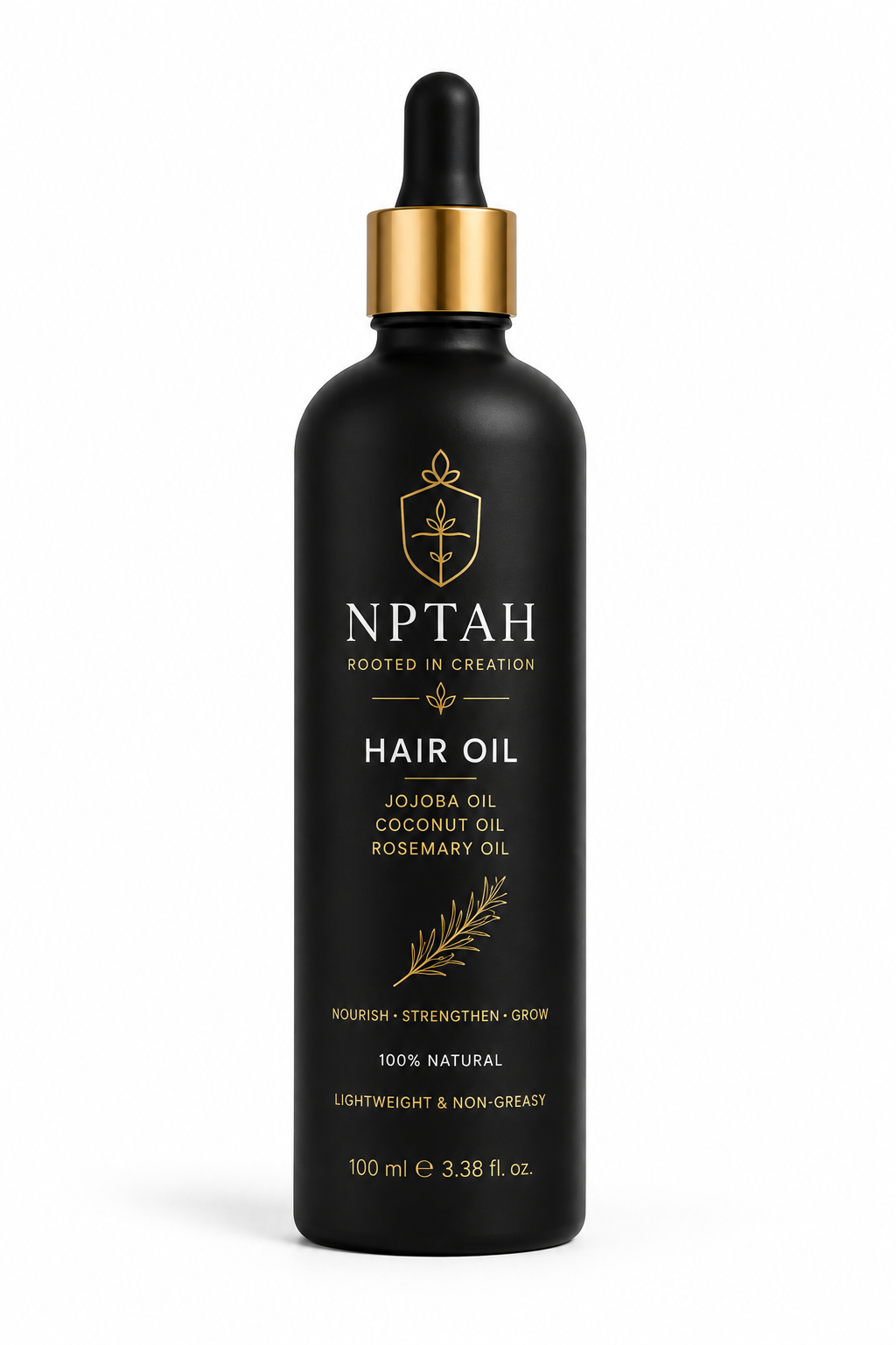 NPTAH Botanical Hair Oil | Rosemary, Jojoba & Coconut Blend